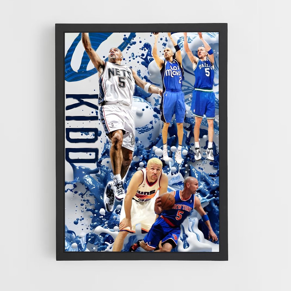 Poster Team Dreams – affiche Basketball (vue 2)